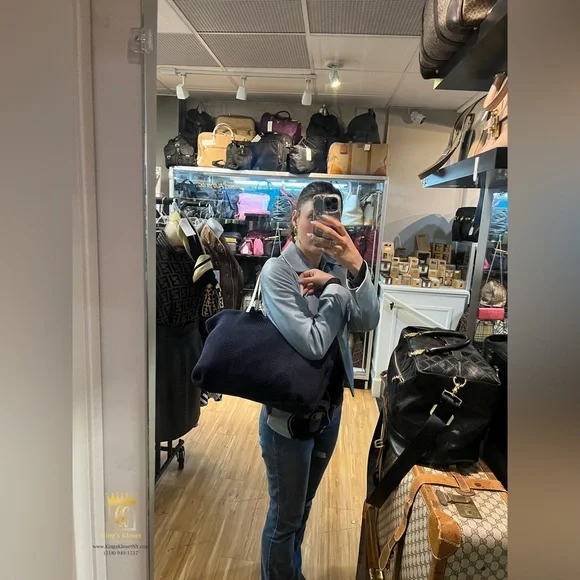 Fendi Knitted Tote Bag